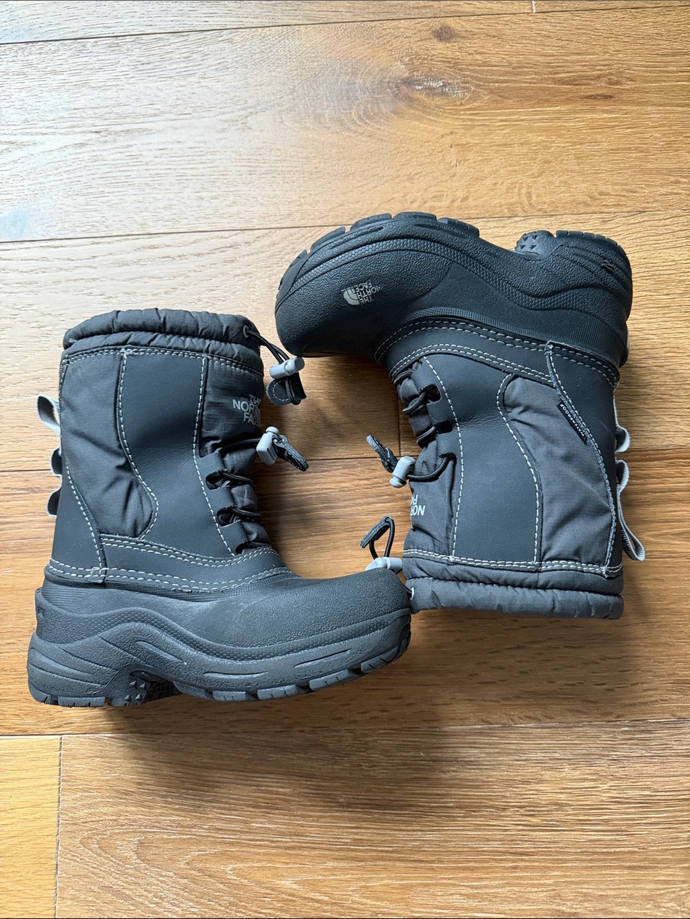 The North Face Kids Black Insulated Snow Boots